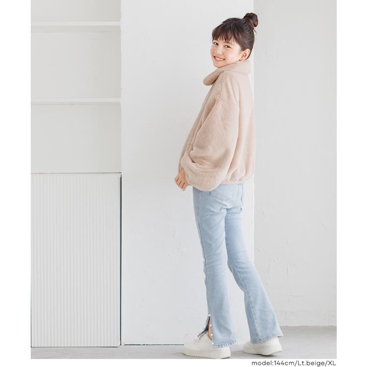 フェイクファージップブルゾン | coca | 詳細画像10 