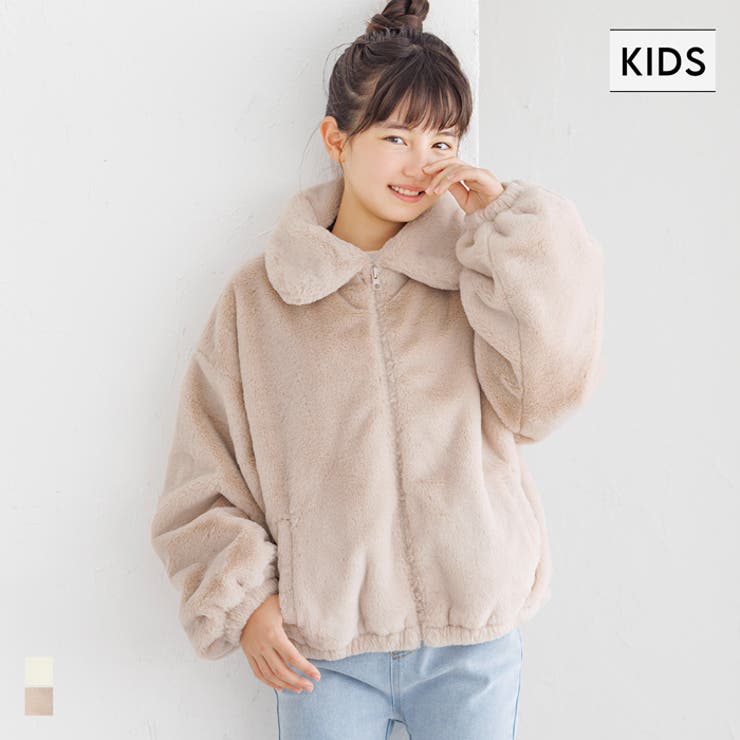 フェイクファージップブルゾン | coca | 詳細画像1 