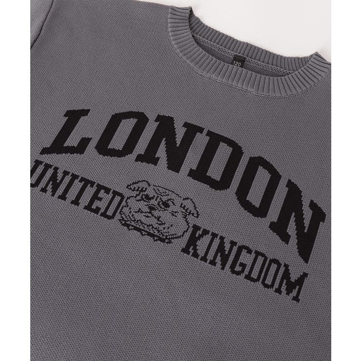 ポリウーリーロゴニットトップス | coca | 詳細画像17 