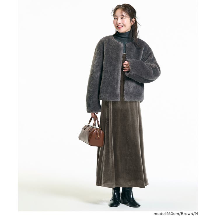 華やかさと抜け感を両立するベロアキャミワンピース | coca | 詳細画像18 