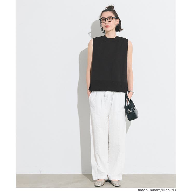 サイドスリットニットベスト | coca | 詳細画像9 