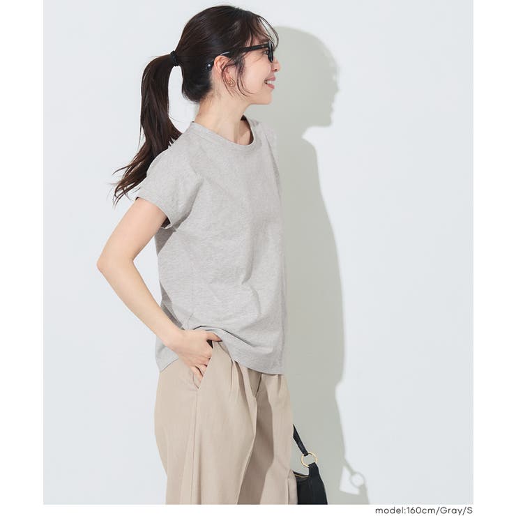 COTTON from the U.S.フレンチスリーブTシャツ | coca | 詳細画像12 