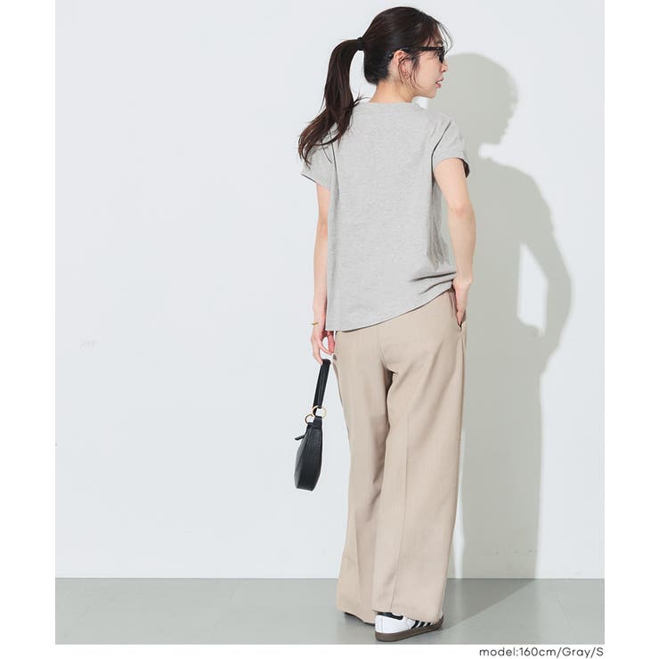 COTTON from the U.S.フレンチスリーブTシャツ | coca | 詳細画像13 