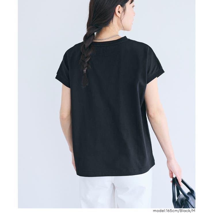 COTTON from the U.S.フレンチスリーブTシャツ | coca | 詳細画像21 