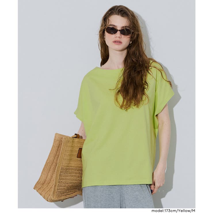 [Yellow] | 【予約開始】COTTON from the U.S.ドルマンTシャツ | coca