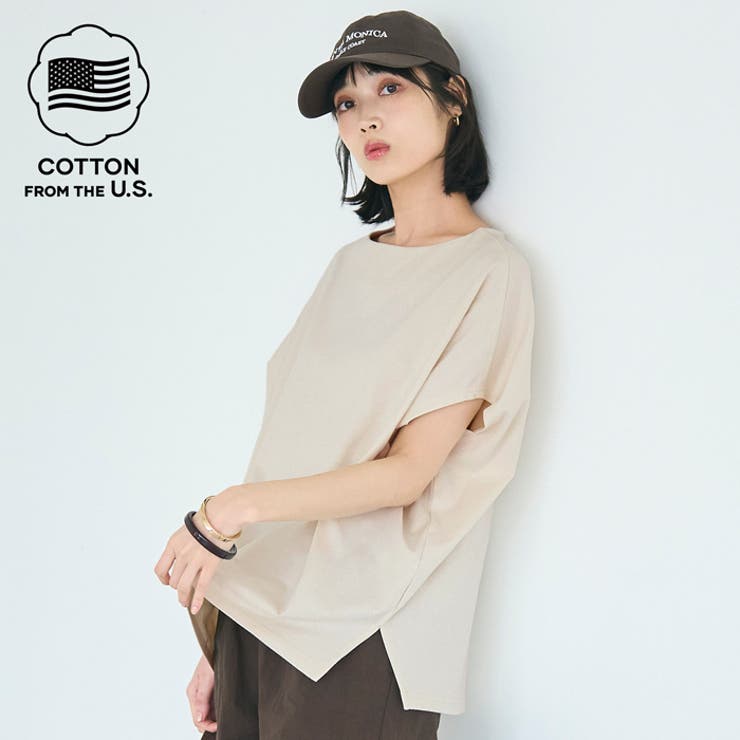 【予約開始】COTTON from the U.S.ドルマンTシャツ | coca | 詳細画像1 
