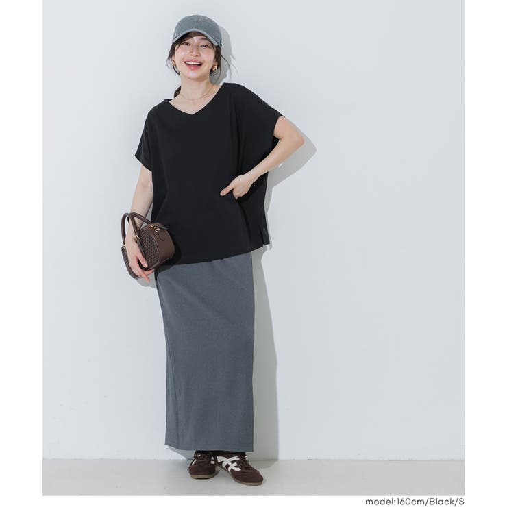 【予約開始】COTTON from the U.S. ドルマンVネックTシャツ | coca | 詳細画像15 