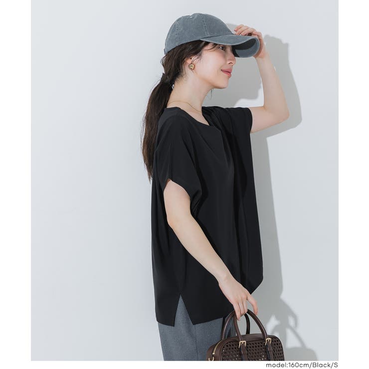 【予約開始】COTTON from the U.S. ドルマンVネックTシャツ | coca | 詳細画像16 