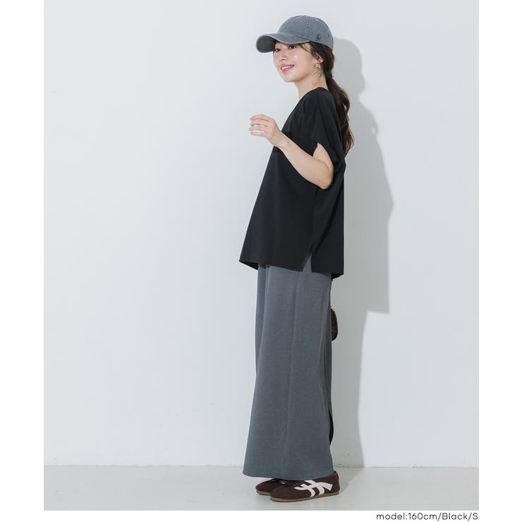 【予約開始】COTTON from the U.S. ドルマンVネックTシャツ | coca | 詳細画像18 