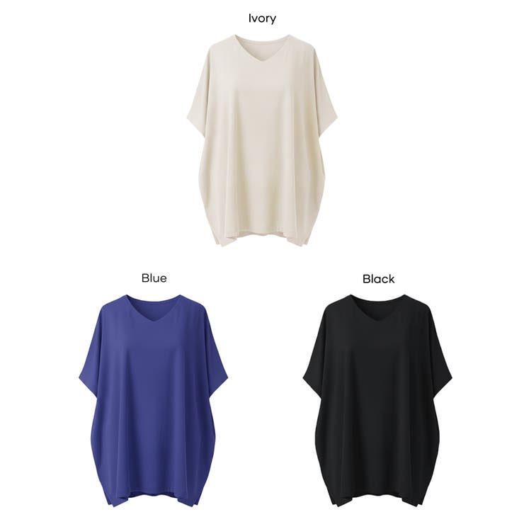 【予約開始】COTTON from the U.S. ドルマンVネックTシャツ | coca | 詳細画像22 