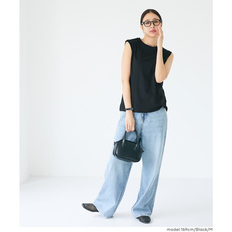 [Black] | シンプルで着回し力抜群 COTTON from | coca