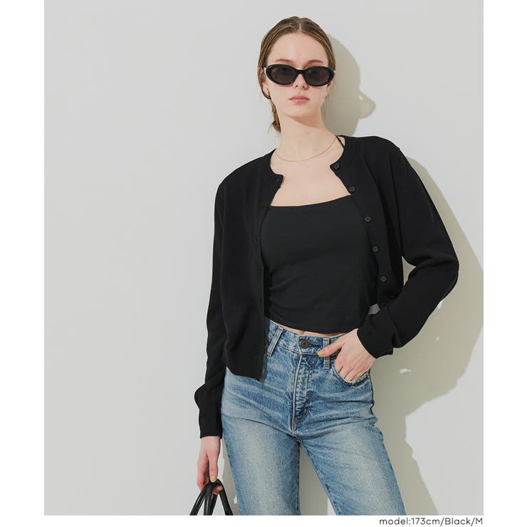 スプリングニットカーディガン レディース | coca | 詳細画像16 