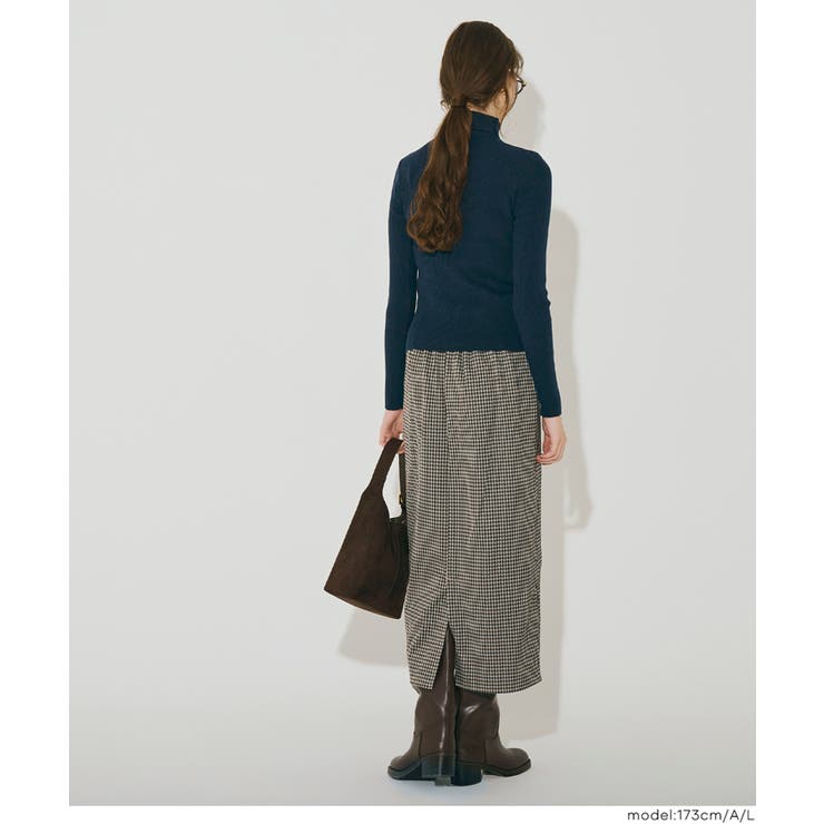 ジャカードIラインスカート | coca | 詳細画像12 