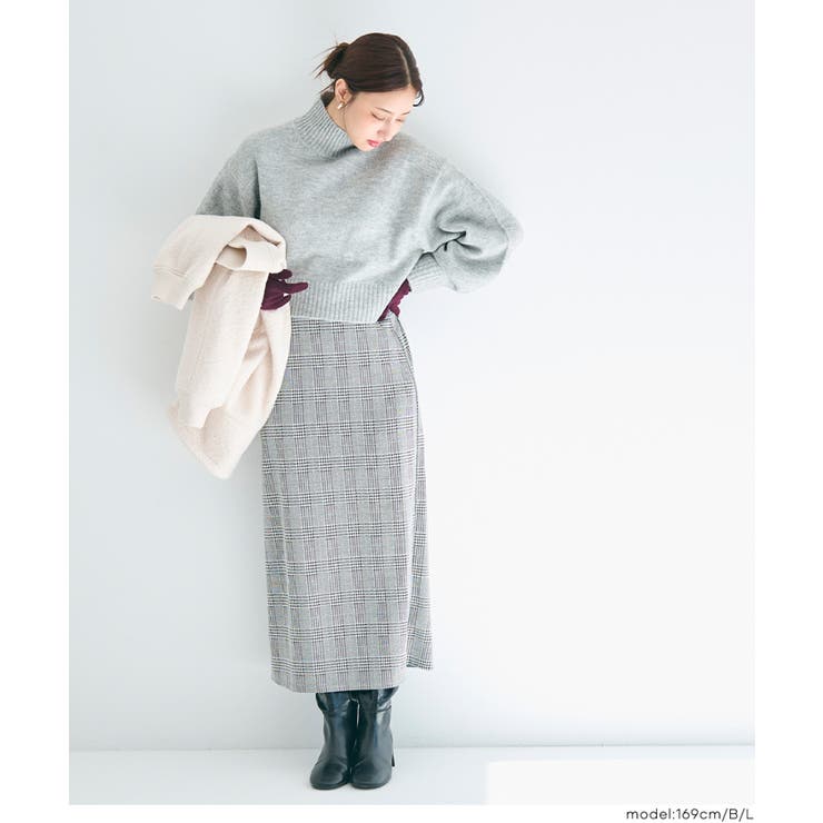 ジャカードIラインスカート | coca | 詳細画像13 