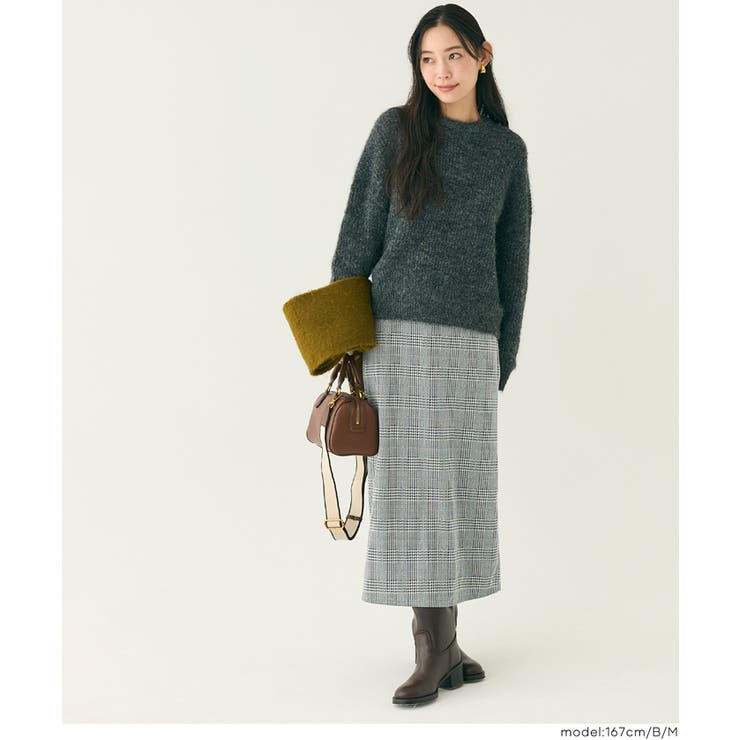 ジャカードIラインスカート | coca | 詳細画像17 