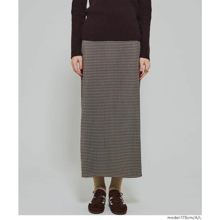 ［A］ | ジャカードIラインスカート | coca