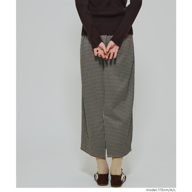 ジャカードIラインスカート | coca | 詳細画像10 