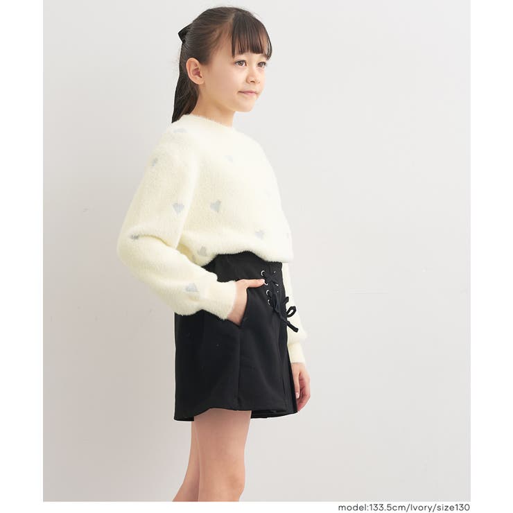 ラメハートニットプルオーバー | coca | 詳細画像10 