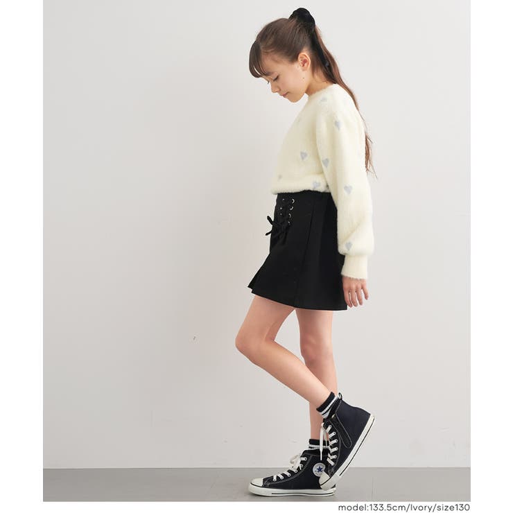 ラメハートニットプルオーバー | coca | 詳細画像12 