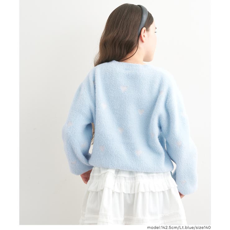 ラメハートニットプルオーバー | coca | 詳細画像5 