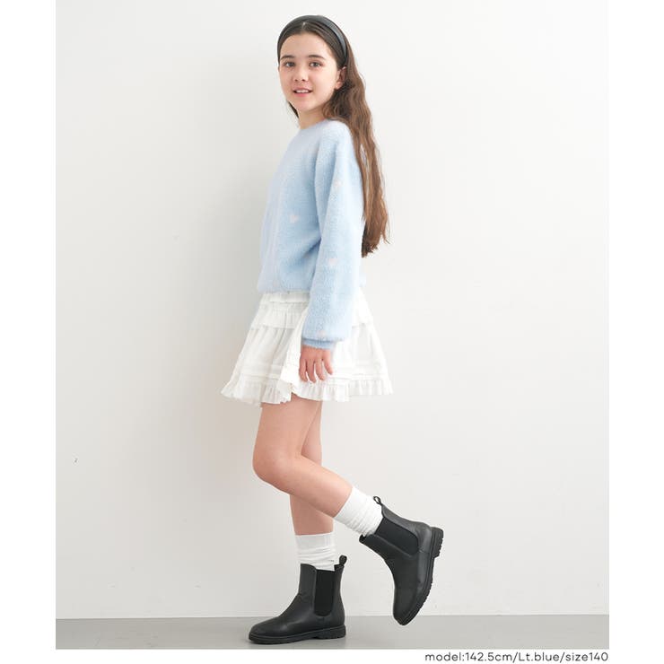 ラメハートニットプルオーバー | coca | 詳細画像6 