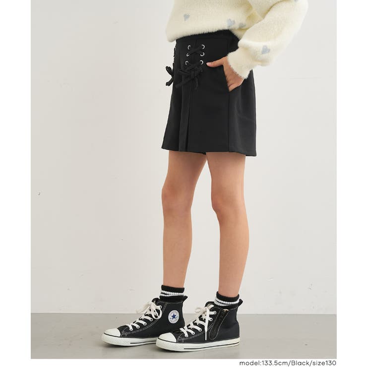 レースアップショートパンツ | coca | 詳細画像3 