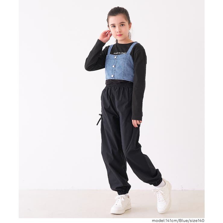 ハートボタンビスチェ＆Tシャツ 2枚セット キッズ | coca | 詳細画像8 