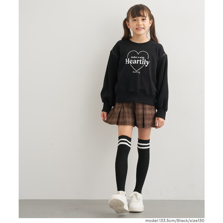 ジップ肩あきスウェットトップス | coca | 詳細画像7 