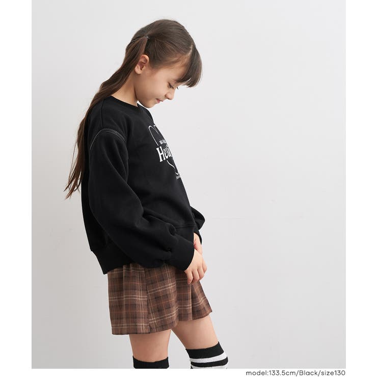 ジップ肩あきスウェットトップス | coca | 詳細画像9 