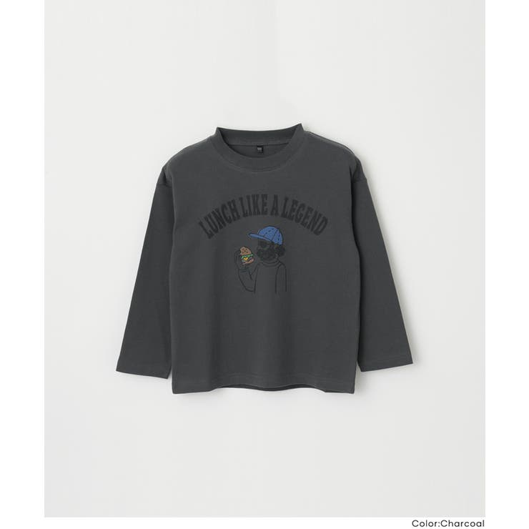 イラスト長袖Tシャツ キッズ | coca | 詳細画像16 