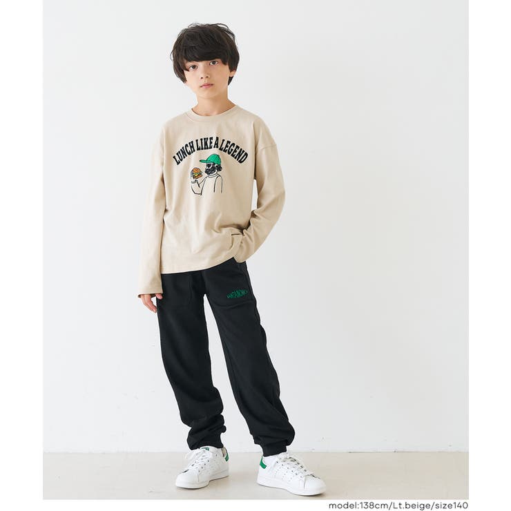 イラスト長袖Tシャツ キッズ | coca | 詳細画像5 