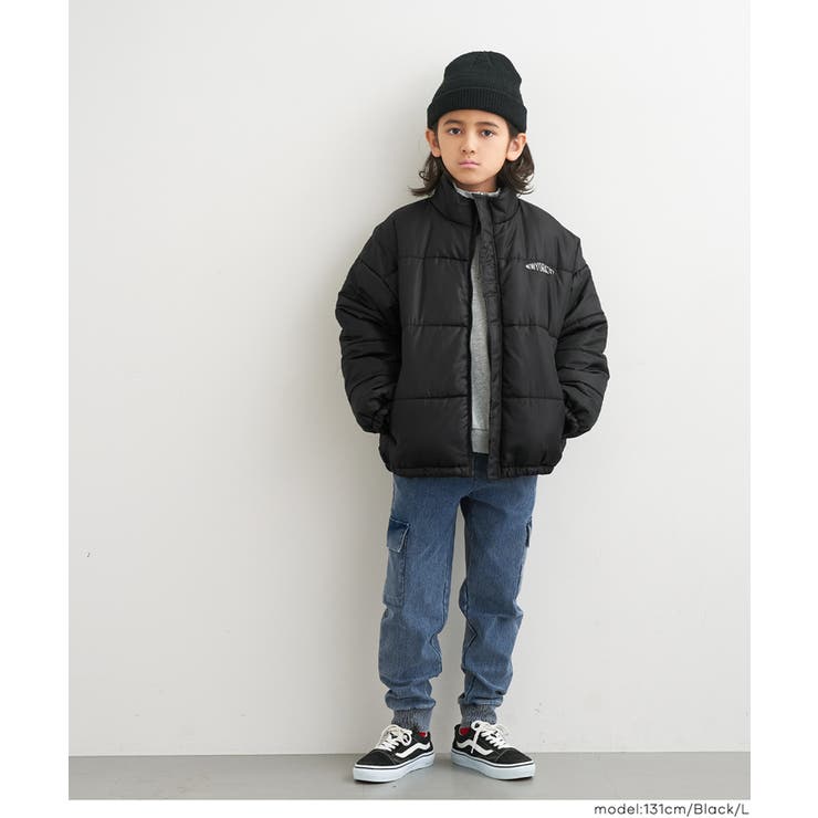 刺繍中綿ブルゾン | coca | 詳細画像5 