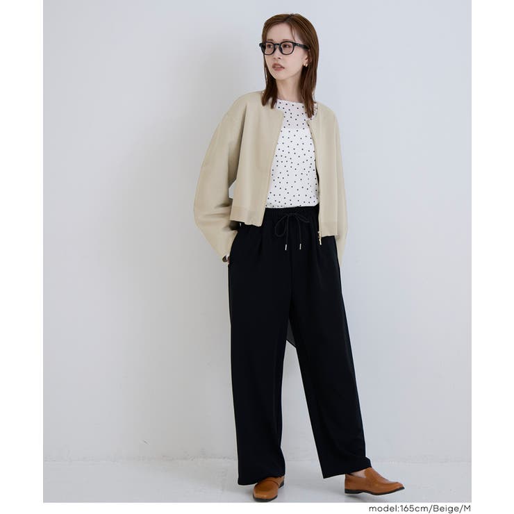 ニットブルゾン | coca | 詳細画像12 