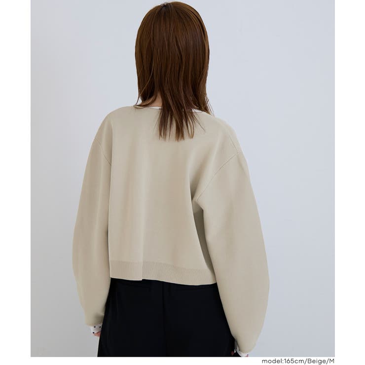 ニットブルゾン | coca | 詳細画像13 