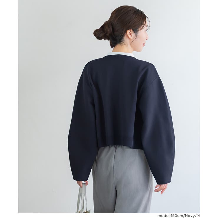 ニットブルゾン | coca | 詳細画像16 