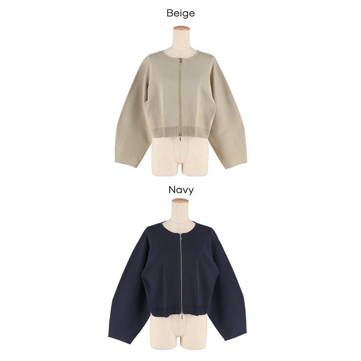 ニットブルゾン | coca | 詳細画像22 