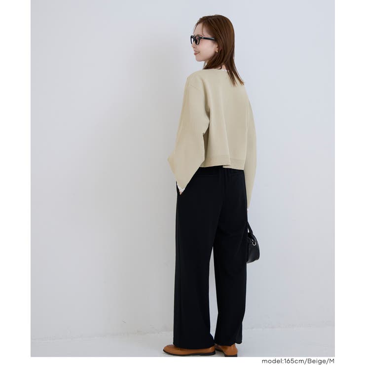 ニットブルゾン | coca | 詳細画像10 