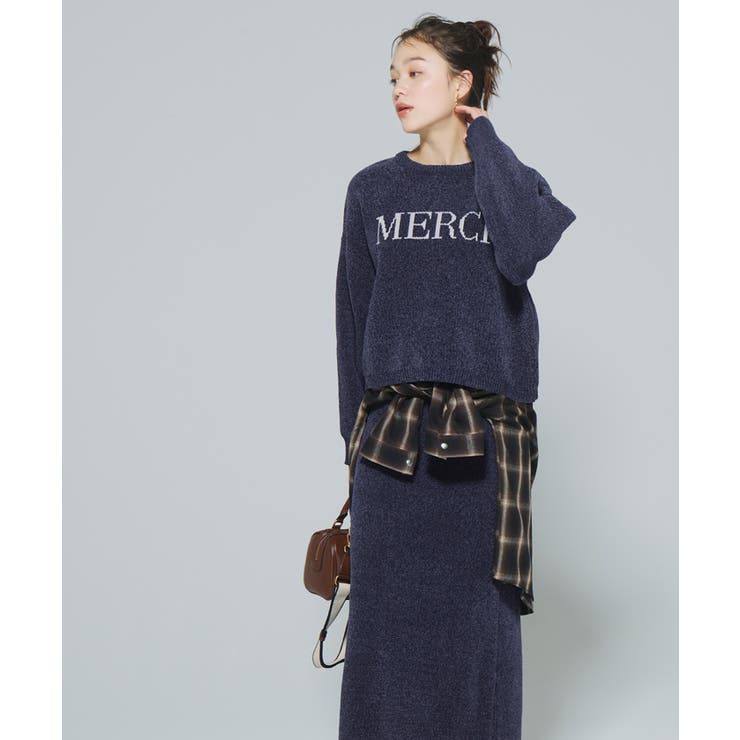 モールニットロゴトップス | coca | 詳細画像15 