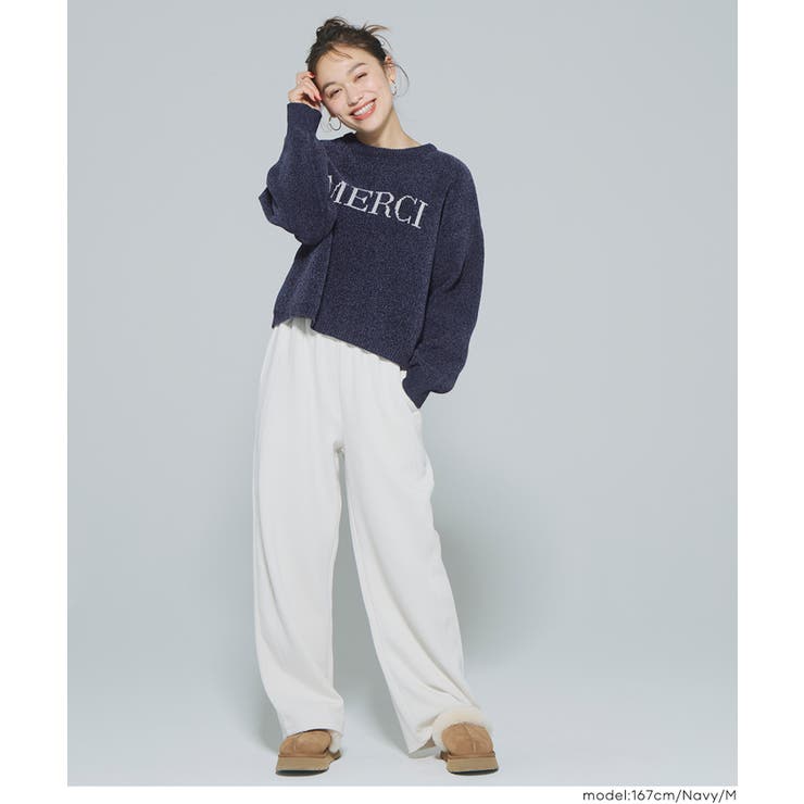 モールニットロゴトップス | coca | 詳細画像16 