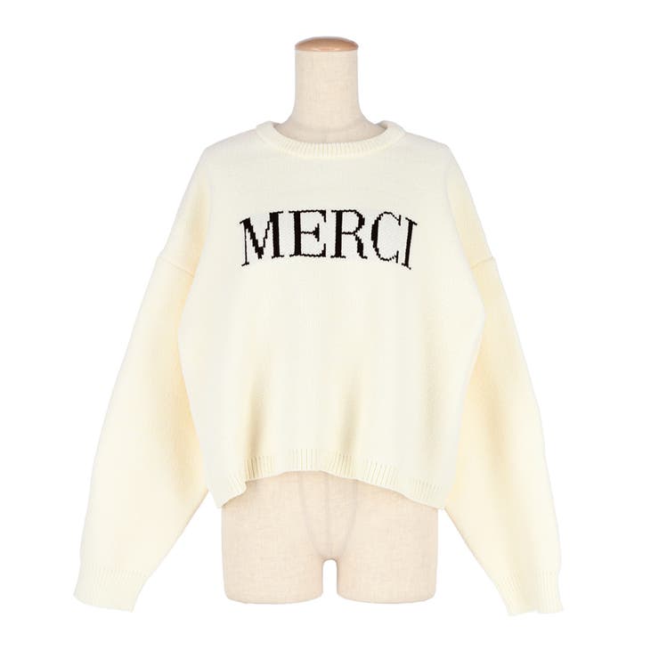 モールニットロゴトップス | coca | 詳細画像2 