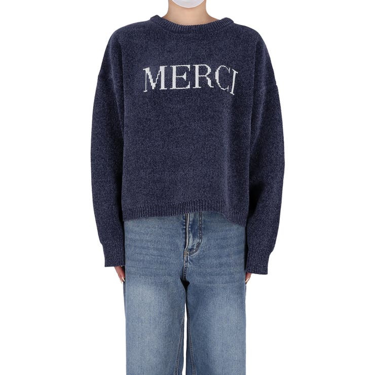 モールニットロゴトップス | coca | 詳細画像4 