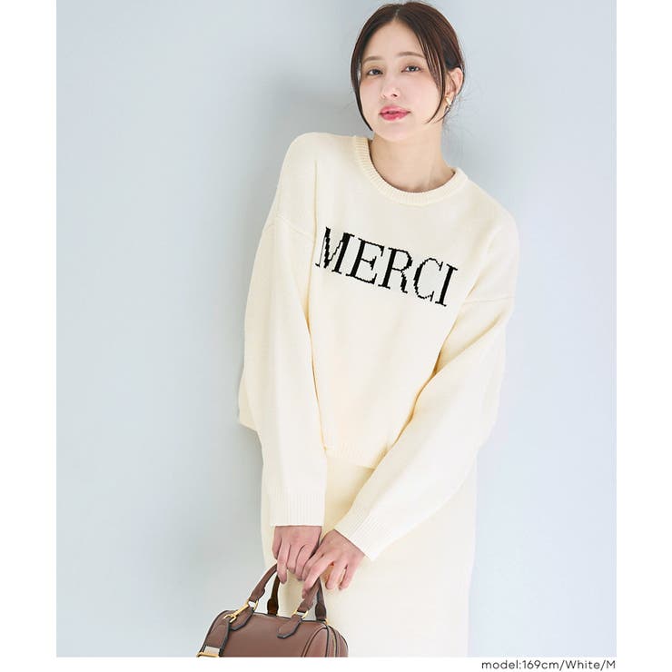 モールニットロゴトップス | coca | 詳細画像8 