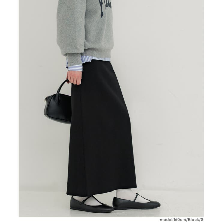 ハイウエストニットスカート | coca | 詳細画像15 