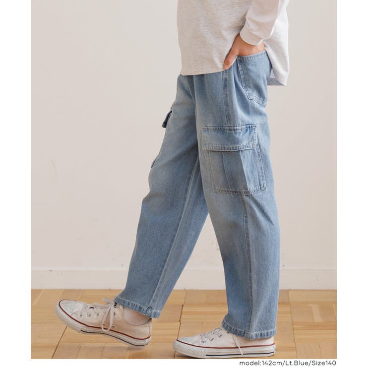 デニムカーゴパンツ | coca | 詳細画像3 