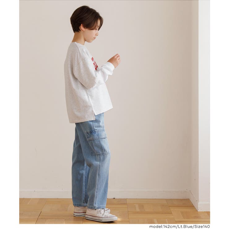 デニムカーゴパンツ | coca | 詳細画像4 