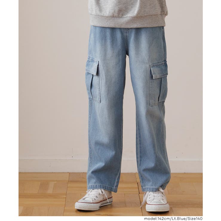 デニムカーゴパンツ | coca | 詳細画像6 