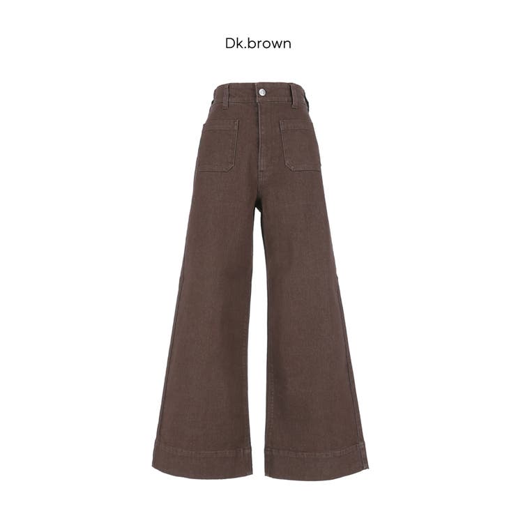 カラーワイドパンツ | coca | 詳細画像11 