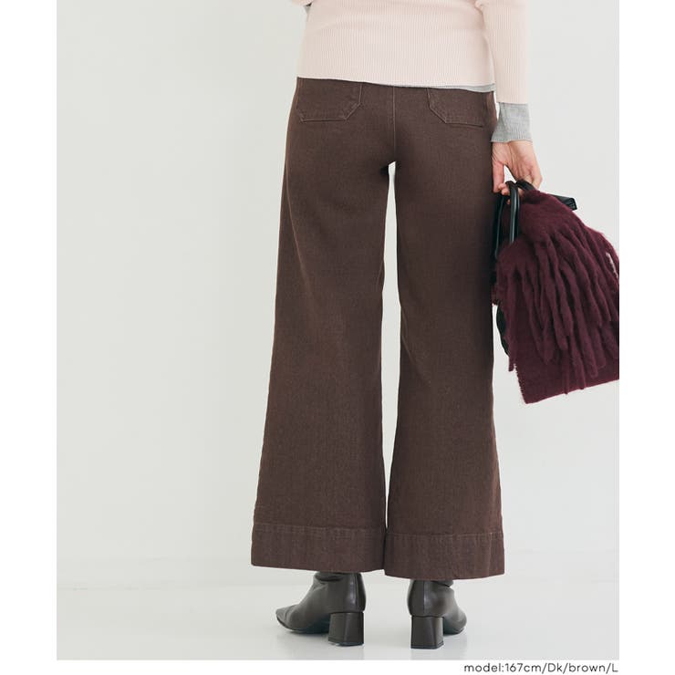 カラーワイドパンツ | coca | 詳細画像8 
