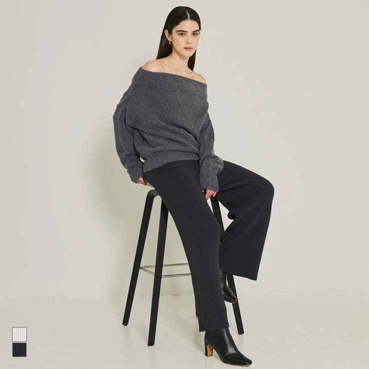 ラビットライクニットパンツ | coca | 詳細画像1 