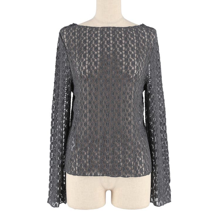 ストレッチレーストップス | coca | 詳細画像3 